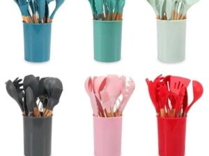 12-Piece Silicone Cooking Utensil Set