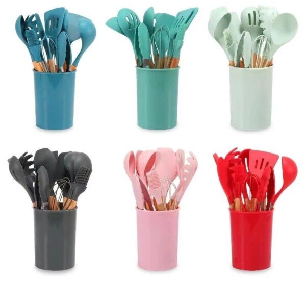 12-Piece Silicone Cooking Utensil Set